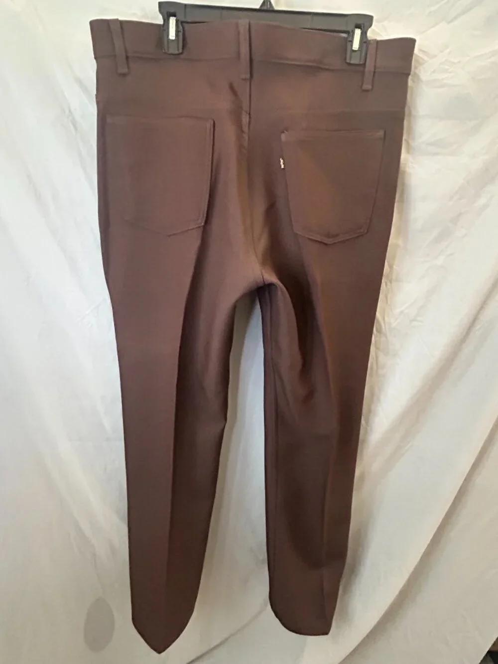 Vintage Levis 517 Pants Men's 38x34 Brown Collection Dacron Scoville Made in USA